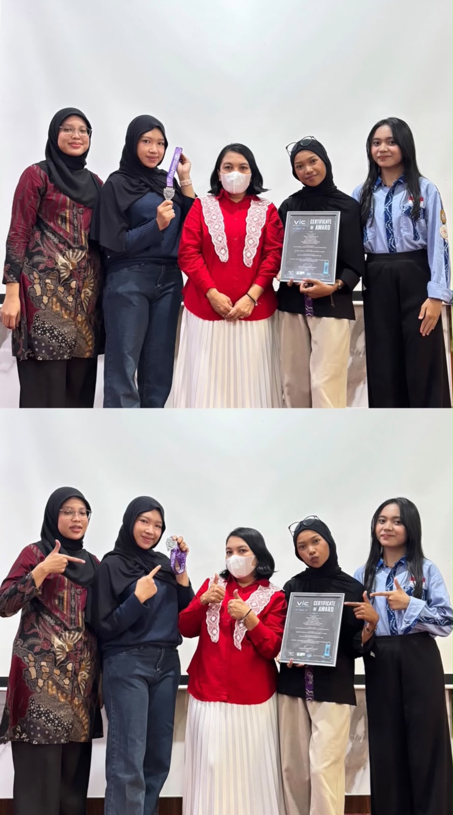 Inovasi “HI MOM: DIGITAL COMPANION FOR MOMS & BABIES” Raih Medali Perak di Ajang Internasional VIC 2026